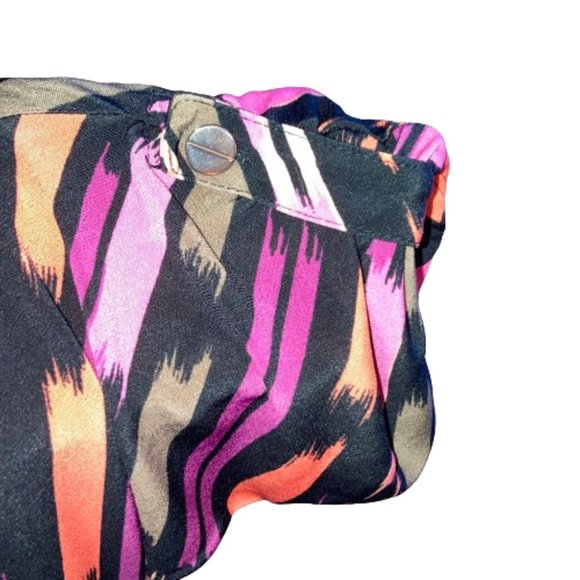 Banana Republic Career Dress Boat Neck Colorful Pullover Boho Artsy, sz Large - Picture 6 of 9